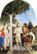 Piero della Francesca The Baptism of Christ oil painting reproduction